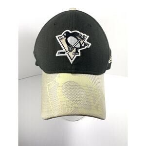 39Thirty New Era Pittsburgh Penguin NHL Cap Hat Black Adult Stretch Fit M/L